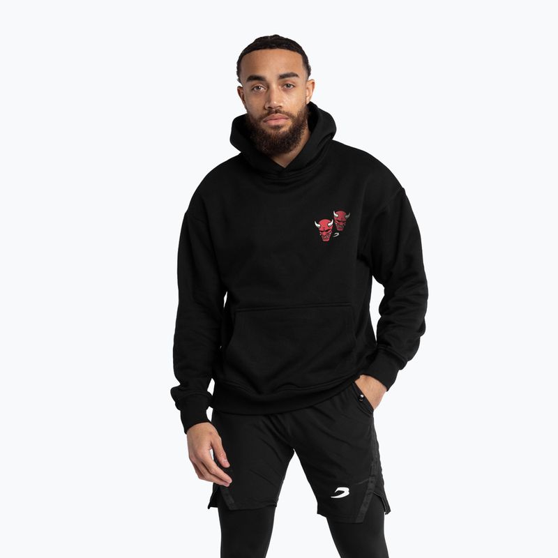 Кофта чоловіча BOXRAW Death Before Dishonor Oversized Hoodie black