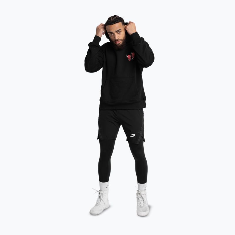 Кофта чоловіча BOXRAW Death Before Dishonor Oversized Hoodie black 4