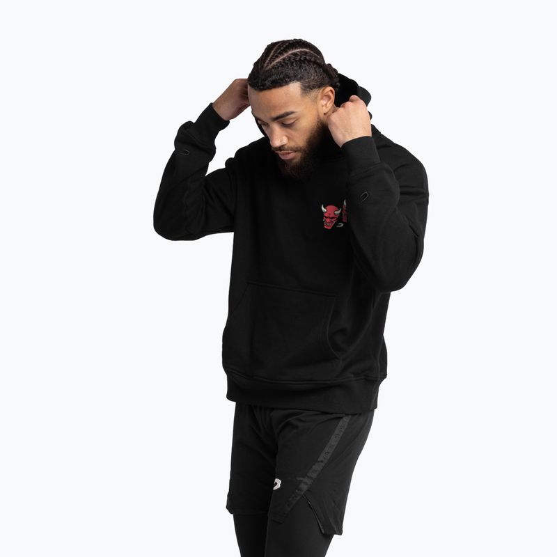 Кофта чоловіча BOXRAW Death Before Dishonor Oversized Hoodie black 6