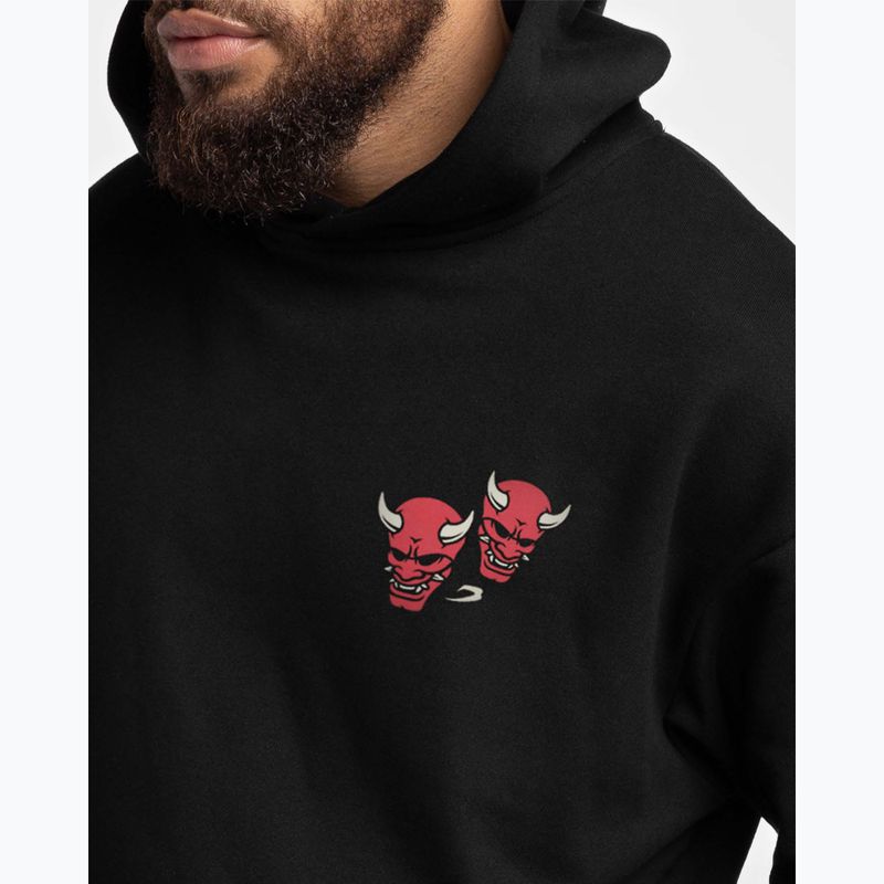 Кофта чоловіча BOXRAW Death Before Dishonor Oversized Hoodie black 7