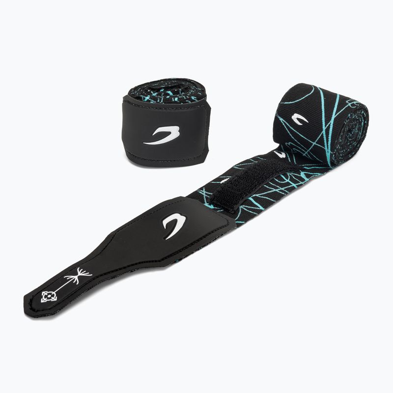 Бинти боксерські BOXRAW Dyscyplined Thought Hand Wraps 450 cm black