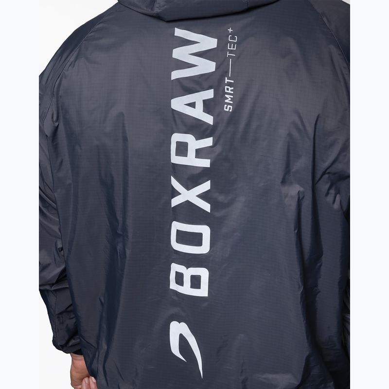 Кофта чоловіча BOXRAW Genaro Oversized Windbreaker Hoodie charcoal 10