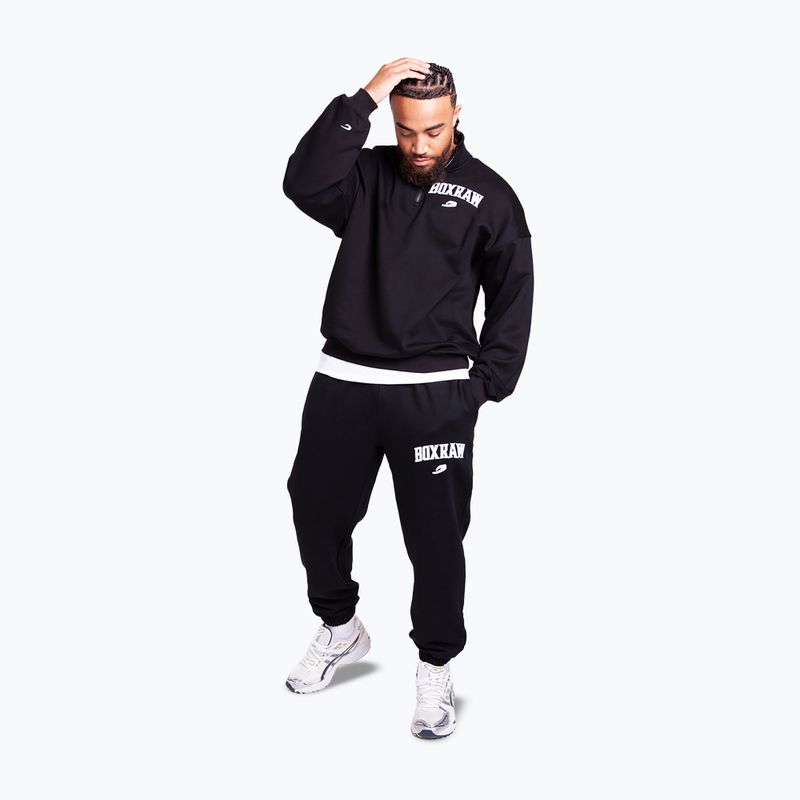 Кофта чоловіча BOXRAW East Street 1/4 Zip black 2