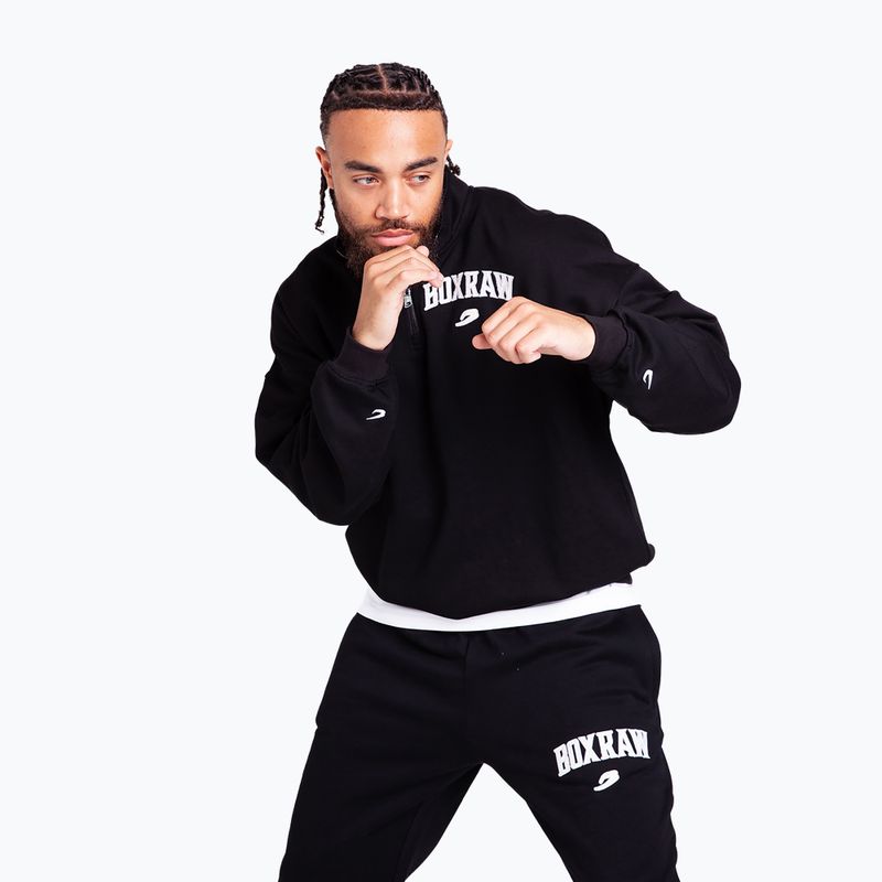 Кофта чоловіча BOXRAW East Street 1/4 Zip black 5