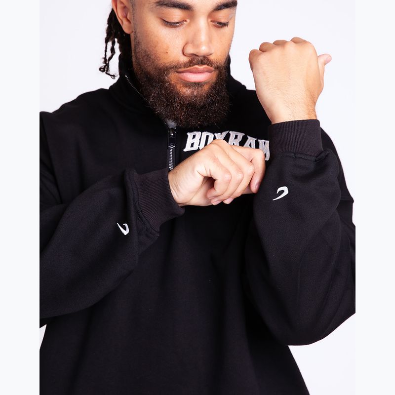 Кофта чоловіча BOXRAW East Street 1/4 Zip black 8