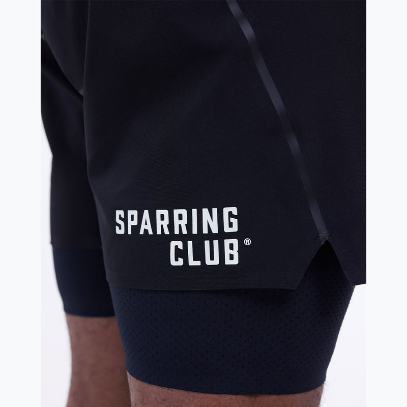Шорти для тренувань чоловічі BOXRAW Sparring Club 2-in-1 black 7