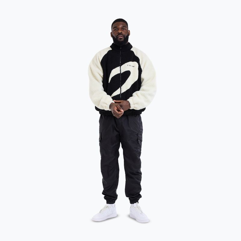 Куртка чоловіча Boxraw Walker Sherpa black/cream 2
