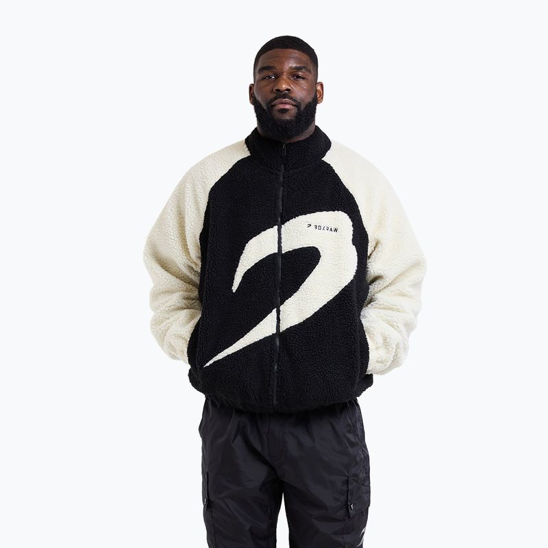 Куртка чоловіча Boxraw Walker Sherpa black/cream 4