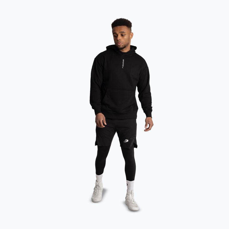 Кофта чоловіча Boxraw Strike Oversized Hoodie black 2