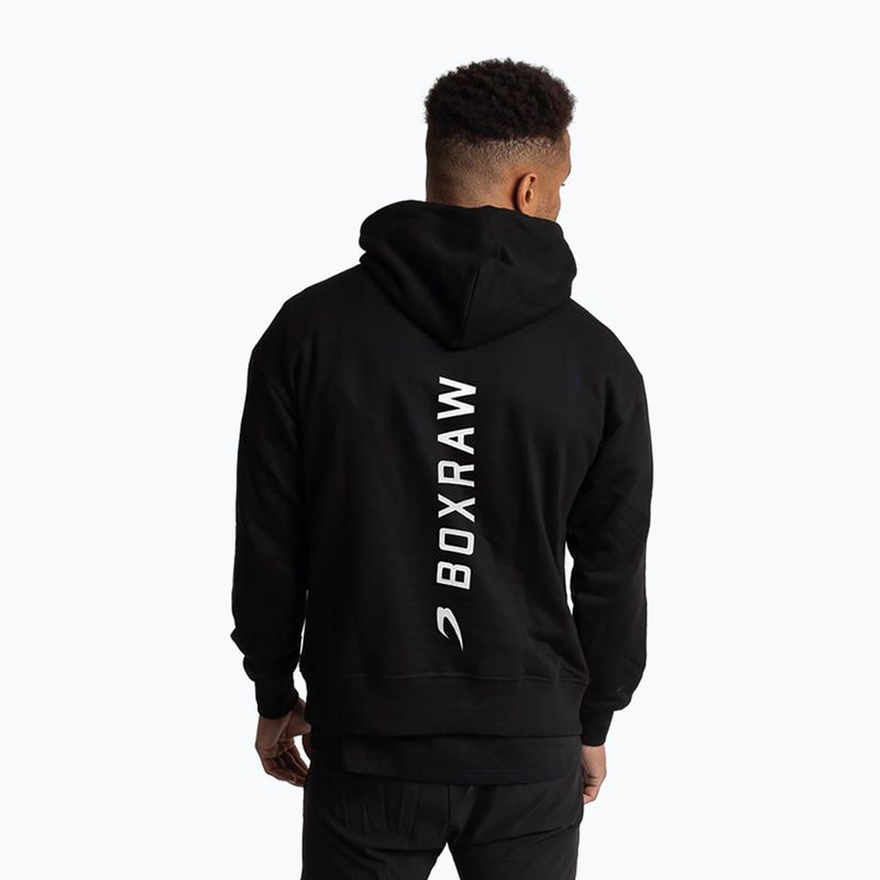 Кофта чоловіча Boxraw Strike Oversized Hoodie black 3