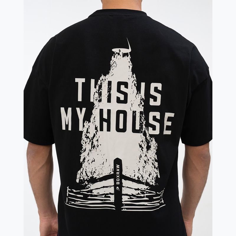 Футболка чоловіча BOXRAW This Is My House Oversized black 6
