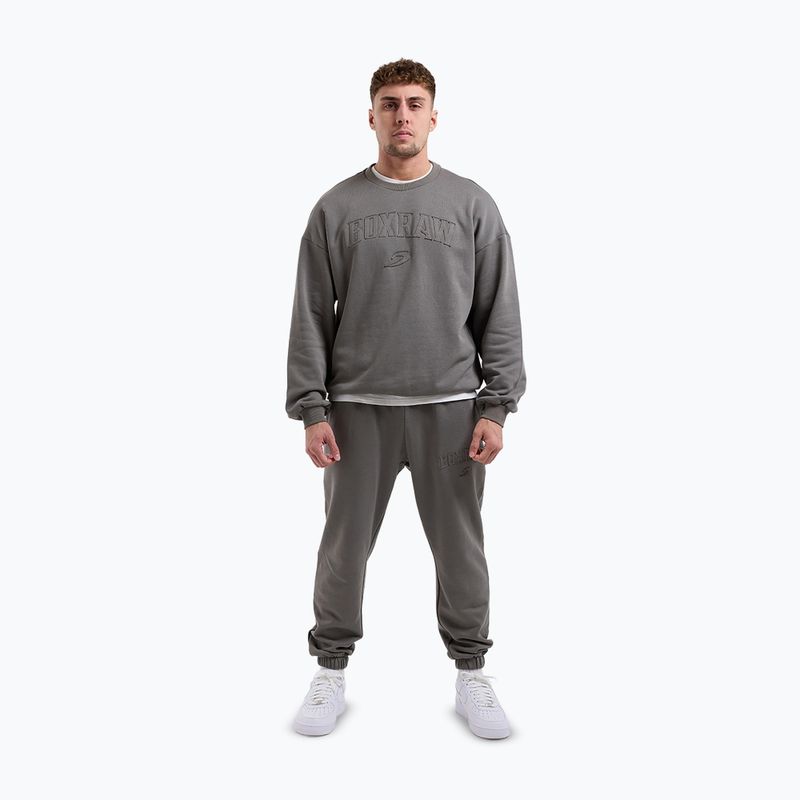 Кофта чоловіча Boxraw East Street Sweatshirt distressed grey 2