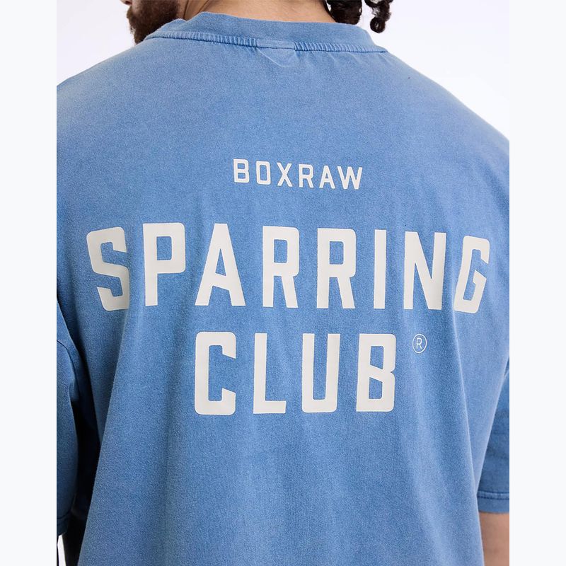 Футболка чоловіча BOXRAW Sparring Club Oversized washed baby blue 9