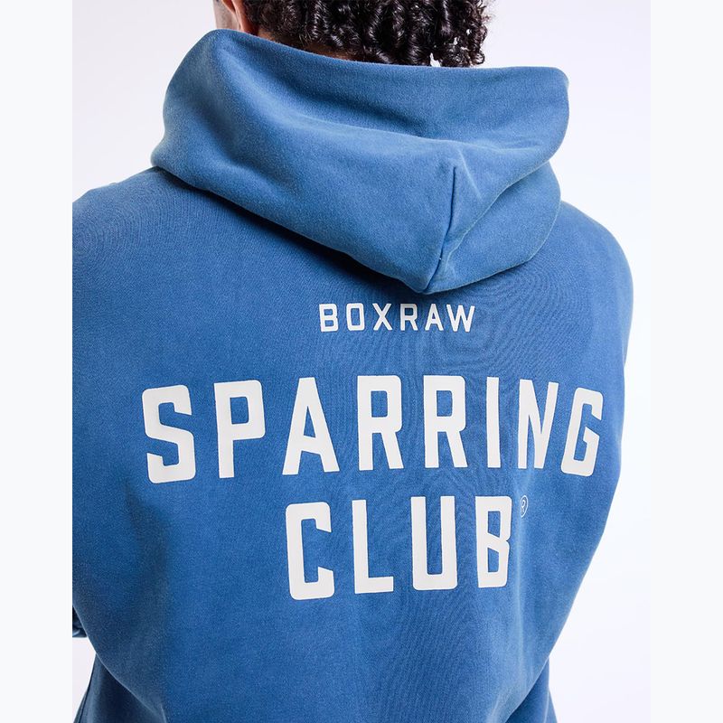 Кофта чоловіча BOXRAW Sparring Club Oversized Hoodie washed baby blue 9