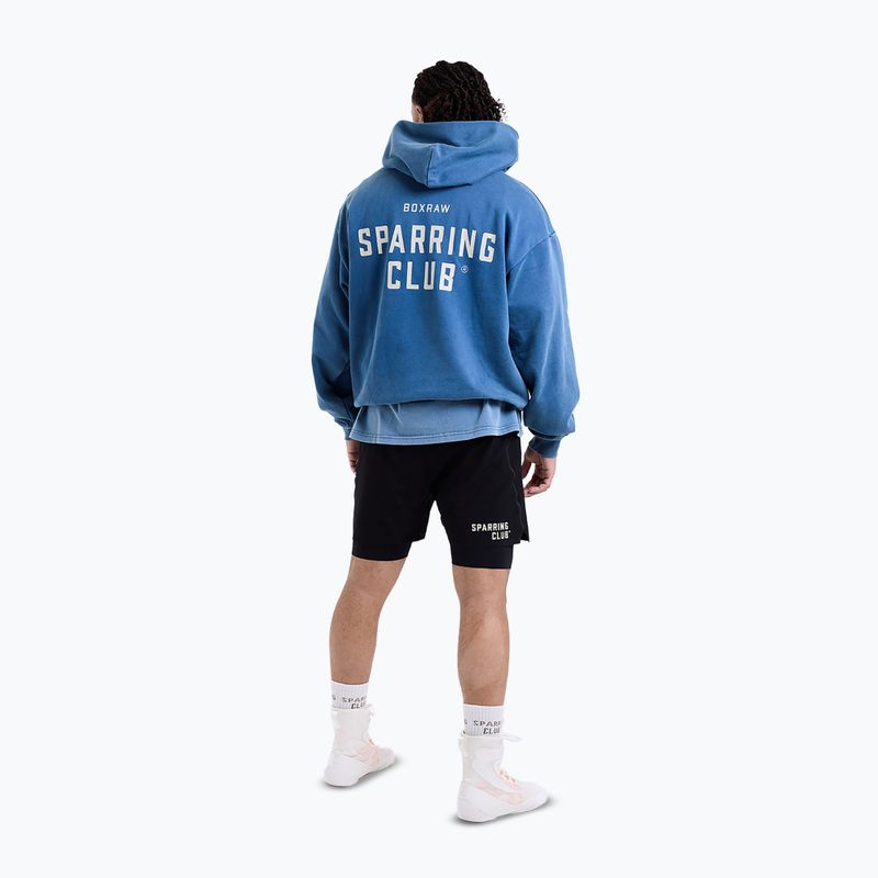 Кофта чоловіча BOXRAW Sparring Club Oversized Hoodie washed baby blue 11