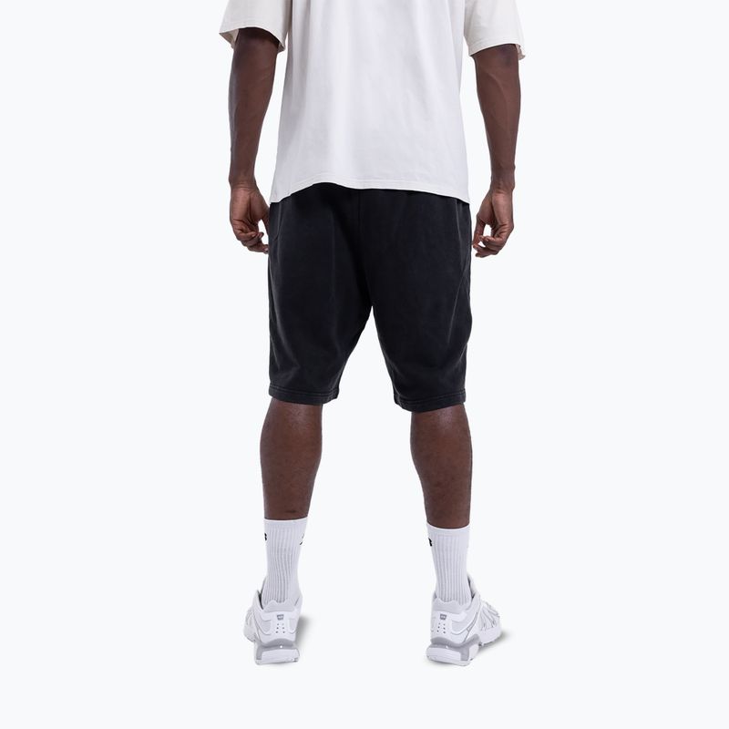 Шорти для тренувань чоловічі BOXRAW Sparring Club Sweat washed black 3