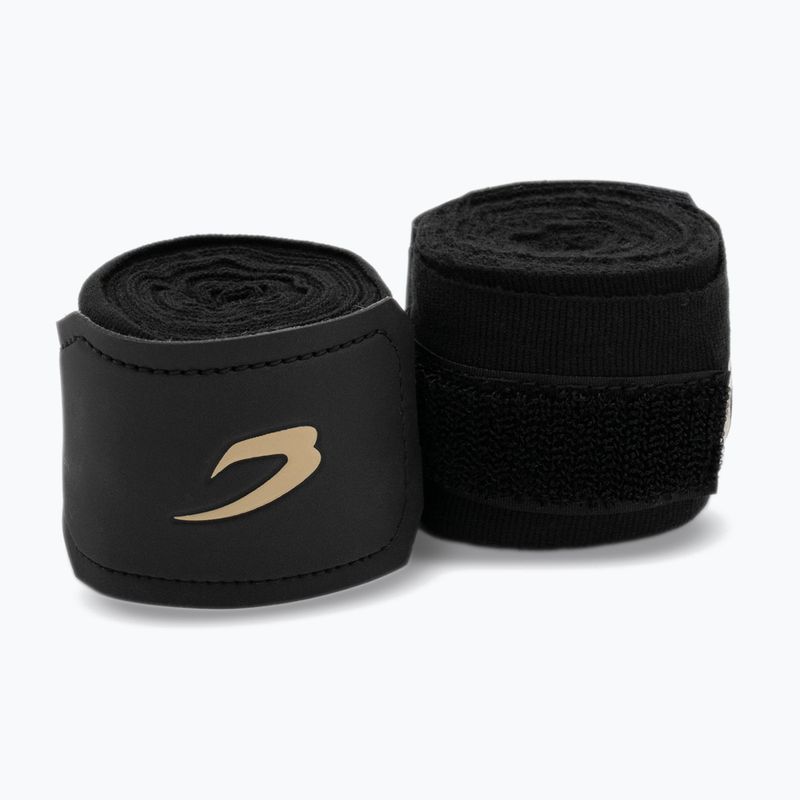 Бинти боксерські BOXRAW Sparring Club Hand Wraps 450 cm black 2