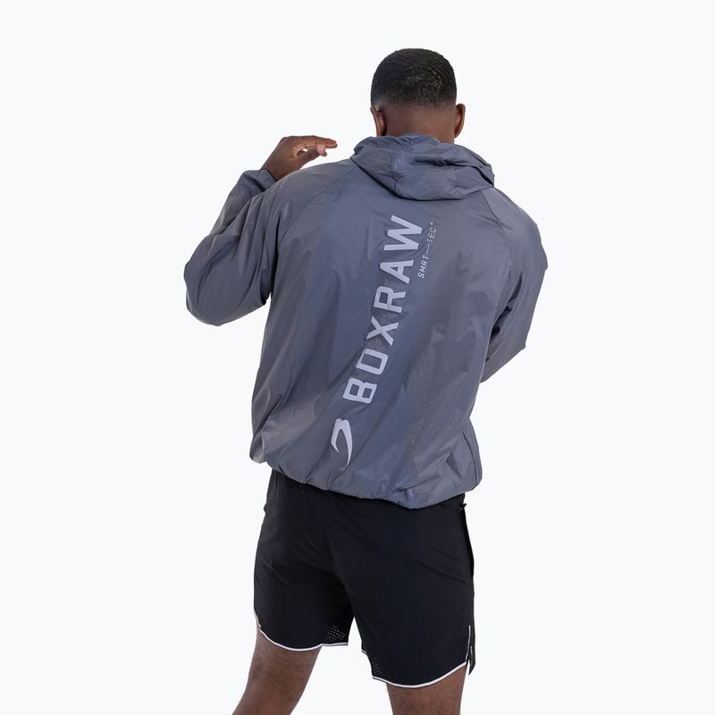 Куртка чоловіча BOXRAW Genaro Zip Up Windbreaker charcoal 3