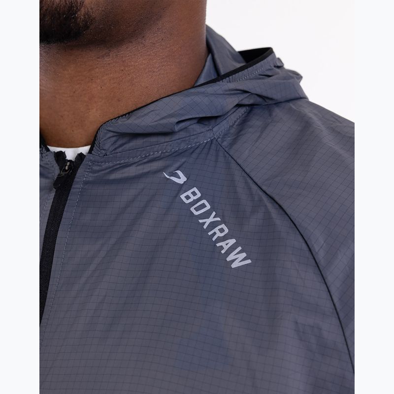 Куртка чоловіча BOXRAW Genaro Zip Up Windbreaker charcoal 7