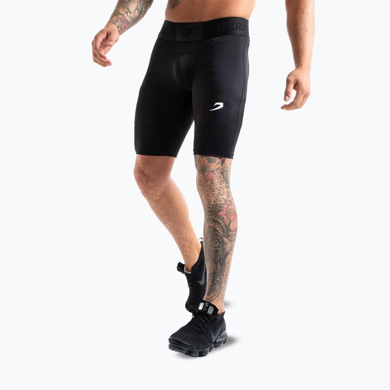 Шорти для тренувань чоловічі BOXRAW Saddler Compression black 6