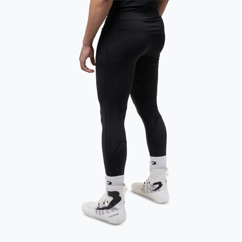 Легінси для тренувань чоловічі BOXRAW Saddler Compression black 3