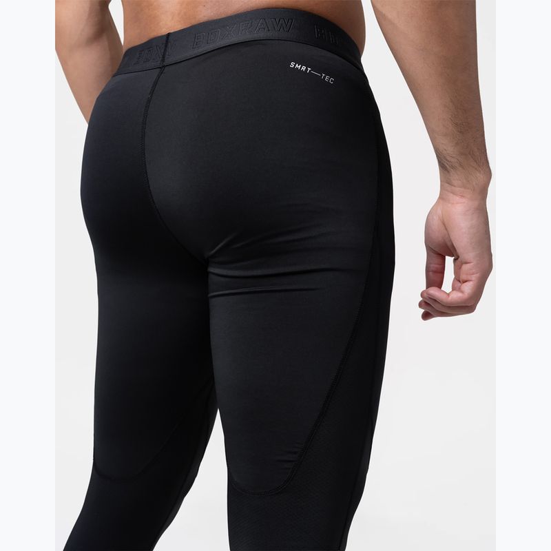 Легінси для тренувань чоловічі BOXRAW Saddler Compression black 6