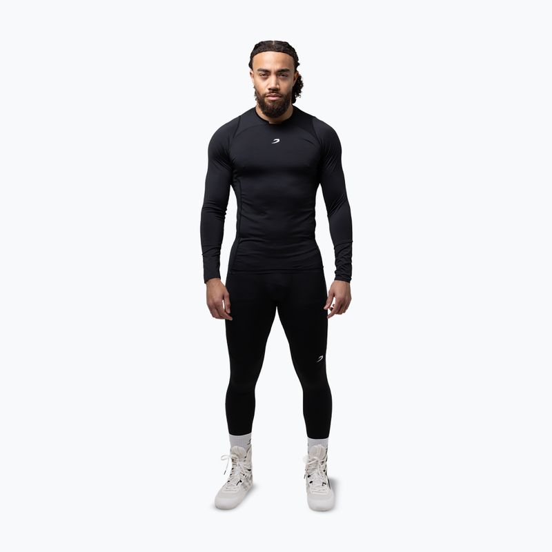 Лонгслів чоловічий BOXRAW Saddler Compression black 2