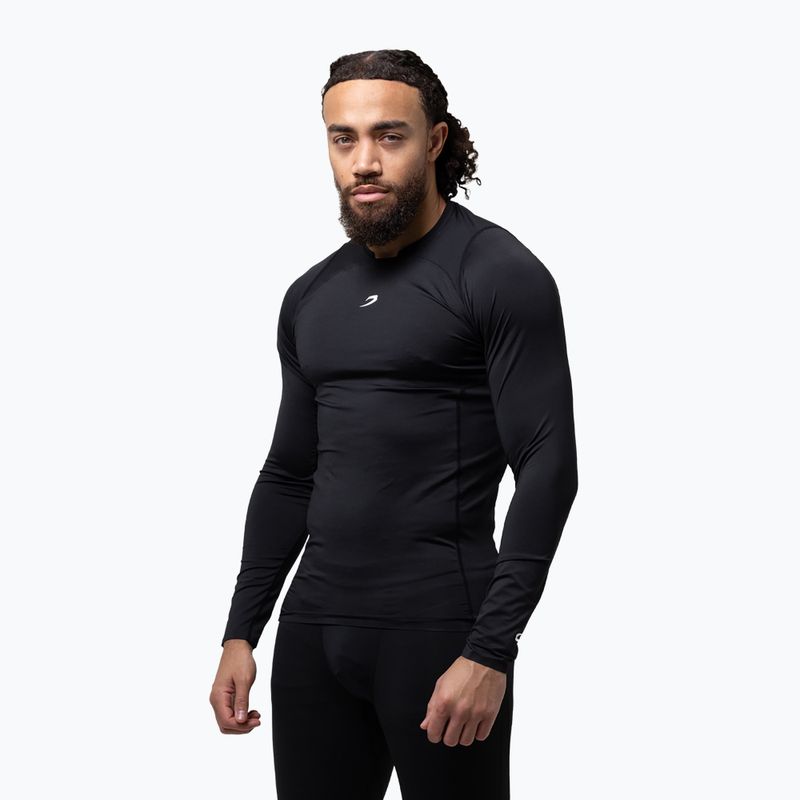 Лонгслів чоловічий BOXRAW Saddler Compression black 4