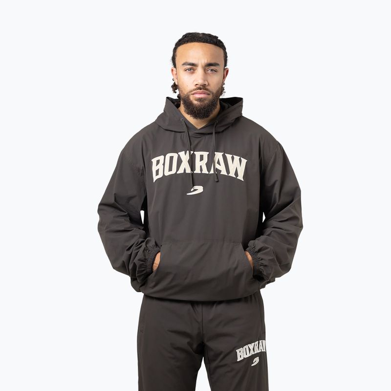 Кофта чоловіча BOXRAW East Street Shell Hoodie charcoal