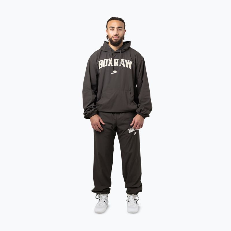 Кофта чоловіча BOXRAW East Street Shell Hoodie charcoal 2