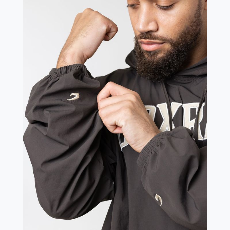 Кофта чоловіча BOXRAW East Street Shell Hoodie charcoal 5