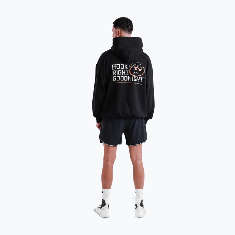 Кофта чоловіча BOXRAW Hook Right Goodnight Oversized Hoodie black 3