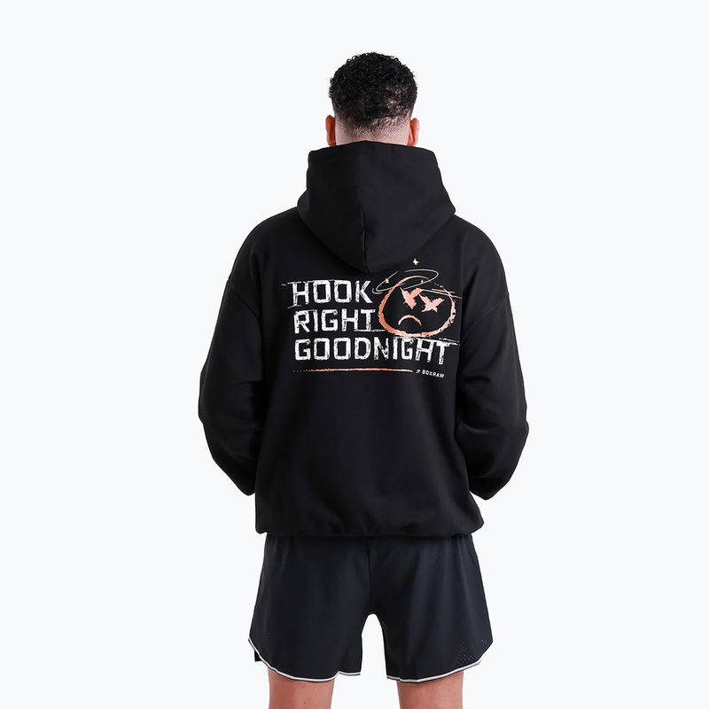 Кофта чоловіча BOXRAW Hook Right Goodnight Oversized Hoodie black 4