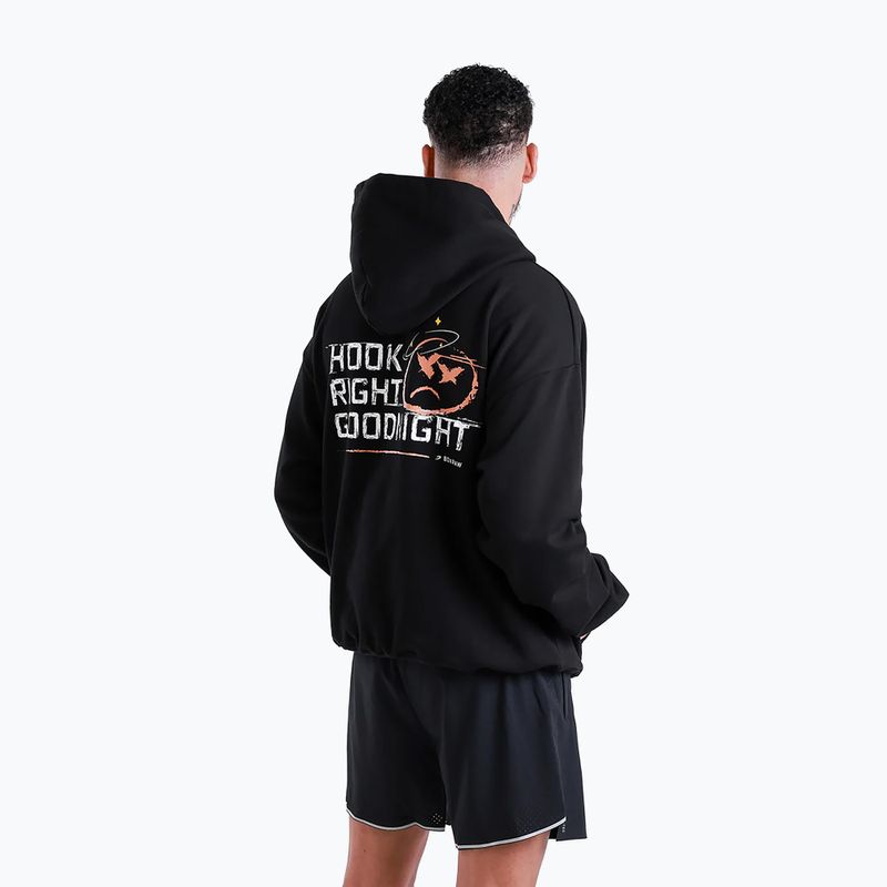 Кофта чоловіча BOXRAW Hook Right Goodnight Oversized Hoodie black 5