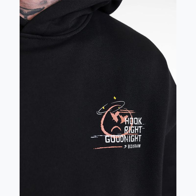 Кофта чоловіча BOXRAW Hook Right Goodnight Oversized Hoodie black 7