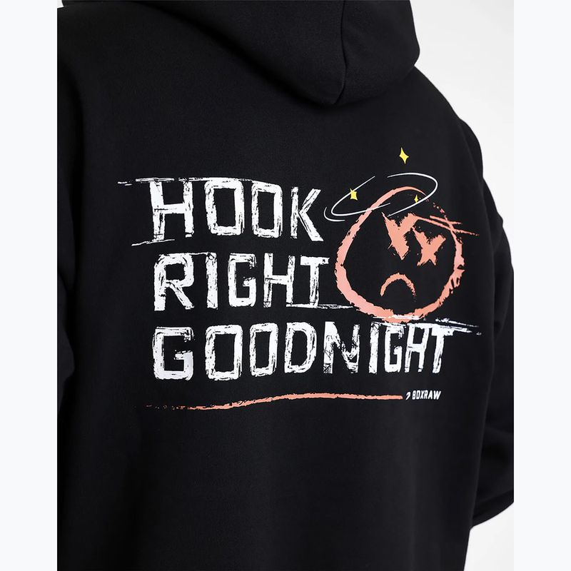 Кофта чоловіча BOXRAW Hook Right Goodnight Oversized Hoodie black 8