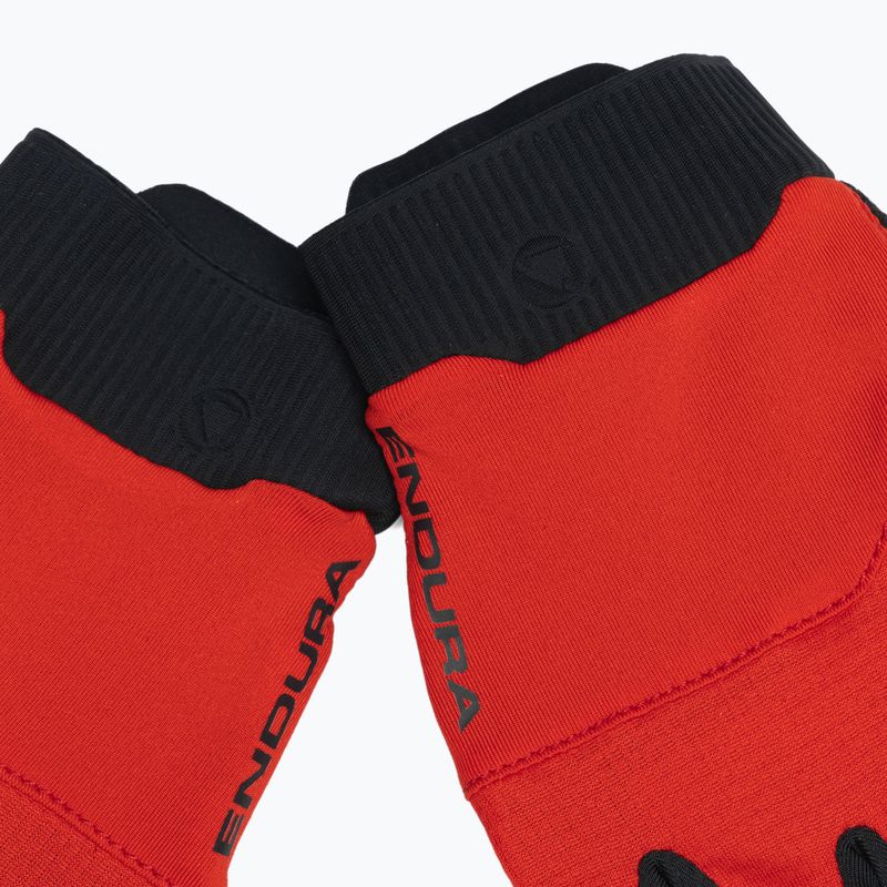Рукавички велосипедні Endura Loop Full Finger flame red 4