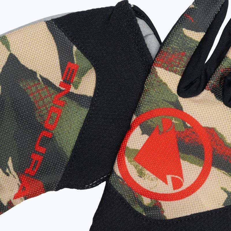 Рукавички велосипедні чоловічі Endura Hummvee Lite Icon tweed green 4