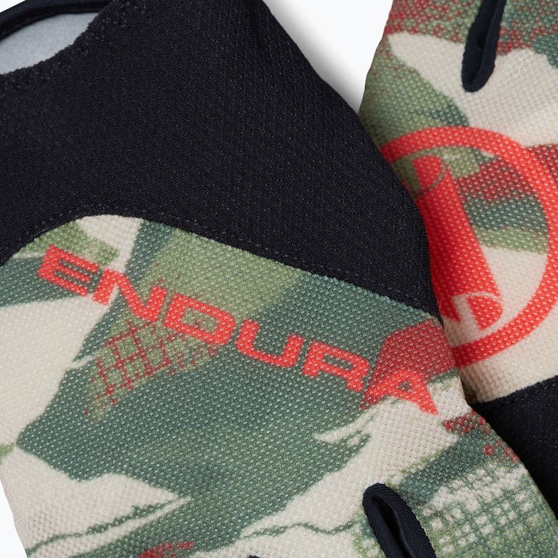 Рукавички велосипедні чоловічі Endura Hummvee Lite Icon tweed green 4