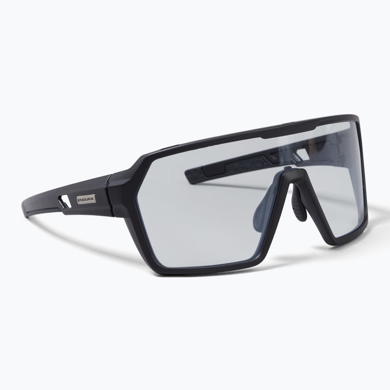 Окуляри сонцезахисні Endura Singletrack Photochromic black/photochromic silver flash mirror/ambe