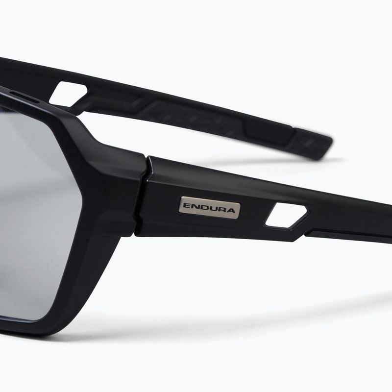 Окуляри сонцезахисні Endura Singletrack Photochromic black/photochromic silver flash mirror/ambe 3