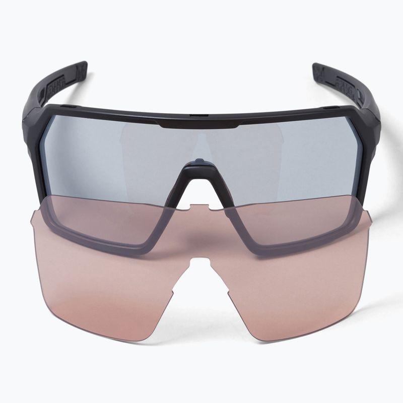 Окуляри сонцезахисні Endura Singletrack Photochromic black/photochromic silver flash mirror/ambe 5