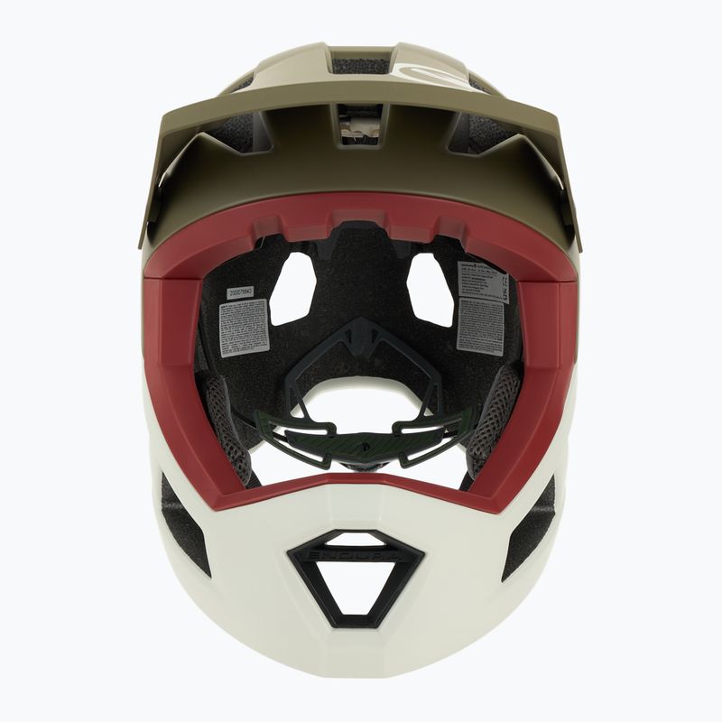 Шолом велосипедний Endura Singletrack Full Face tweed green 2