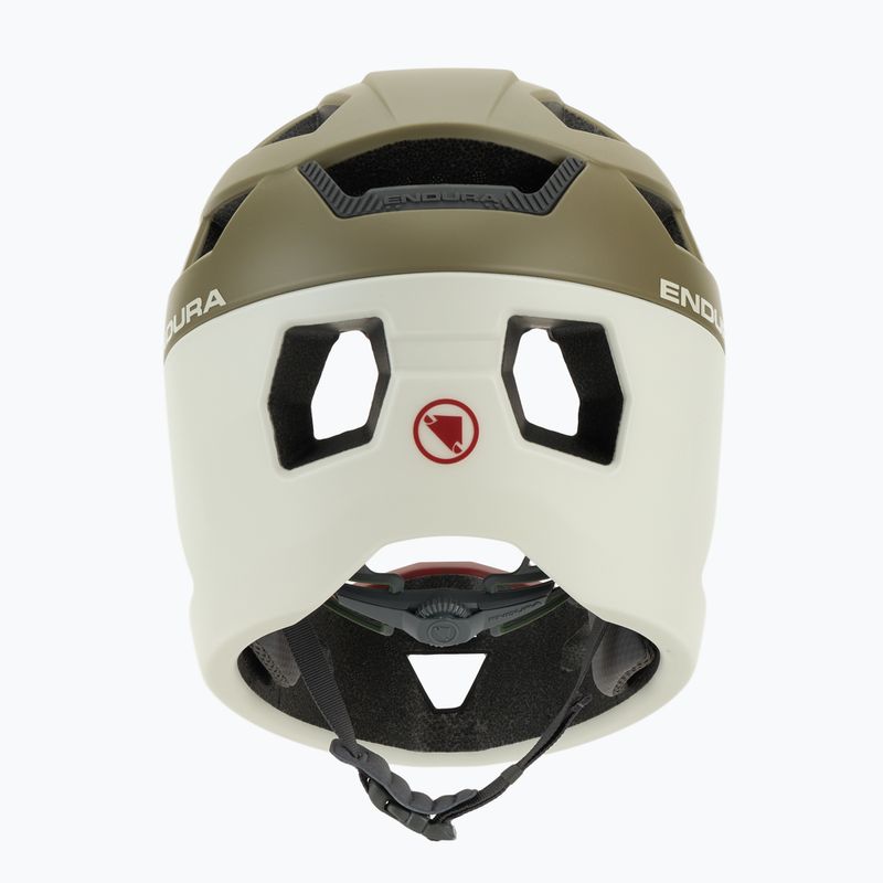 Шолом велосипедний Endura Singletrack Full Face tweed green 4