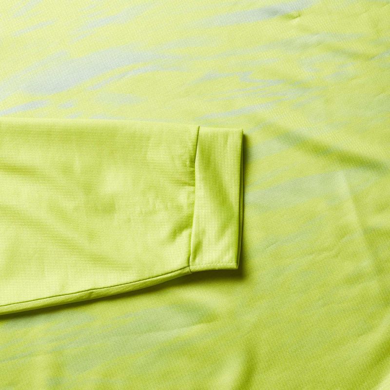 Лонгслів велосипедний чоловічий Endura Marble Ltd Printed lime green 4