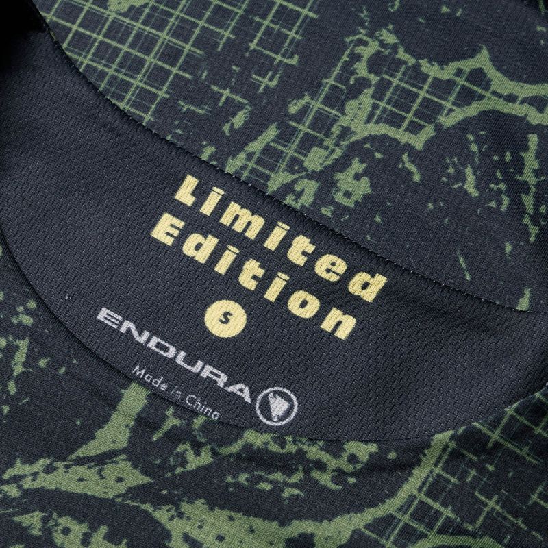 Лонгслів велосипедний жіночий Endura Floral Ltd W black 6
