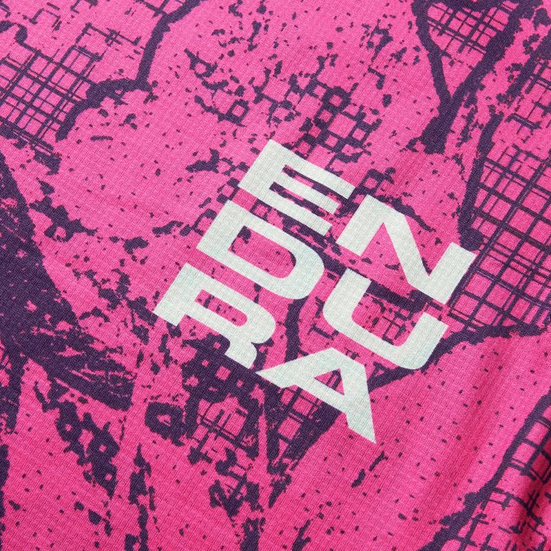 Футболка велосипедна жіноча Endura Grid Floral Ltd W pink pop 10