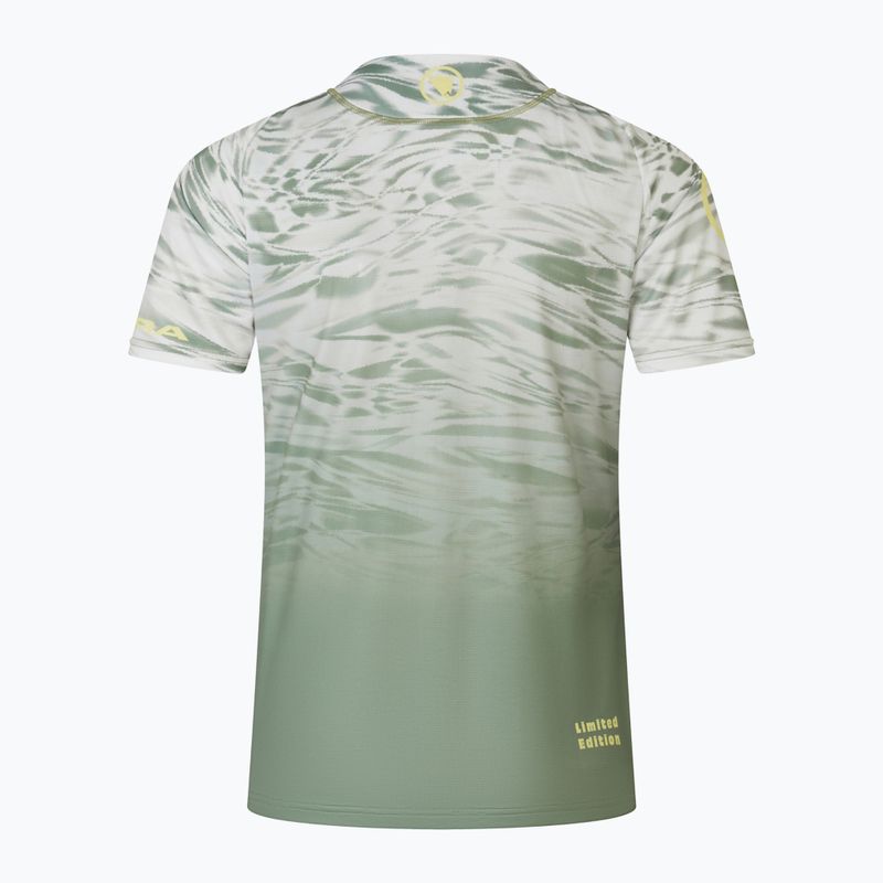 Футболка велосипедна жіноча Endura Marble Ltd W machair green 8