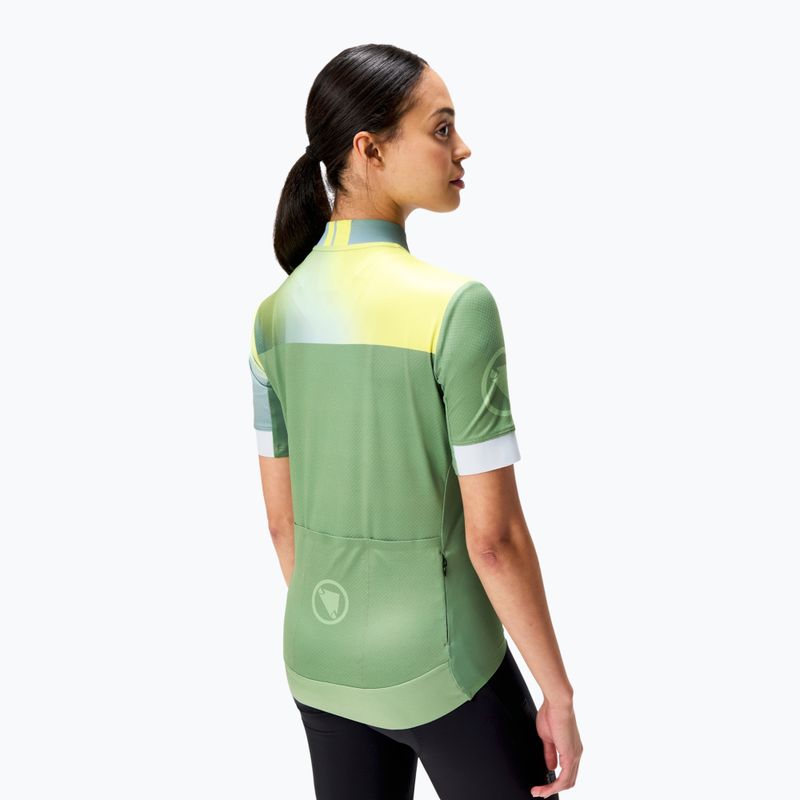 Футболка велосипедна жіноча Endura Gradient FS260 W machair green 3