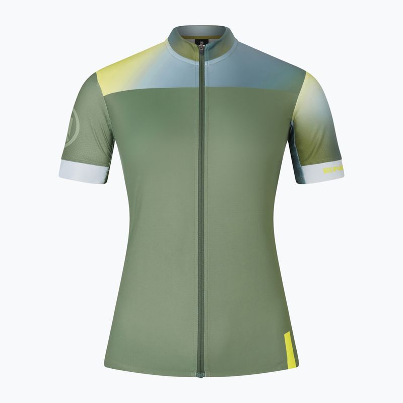 Футболка велосипедна жіноча Endura Gradient FS260 W machair green 4